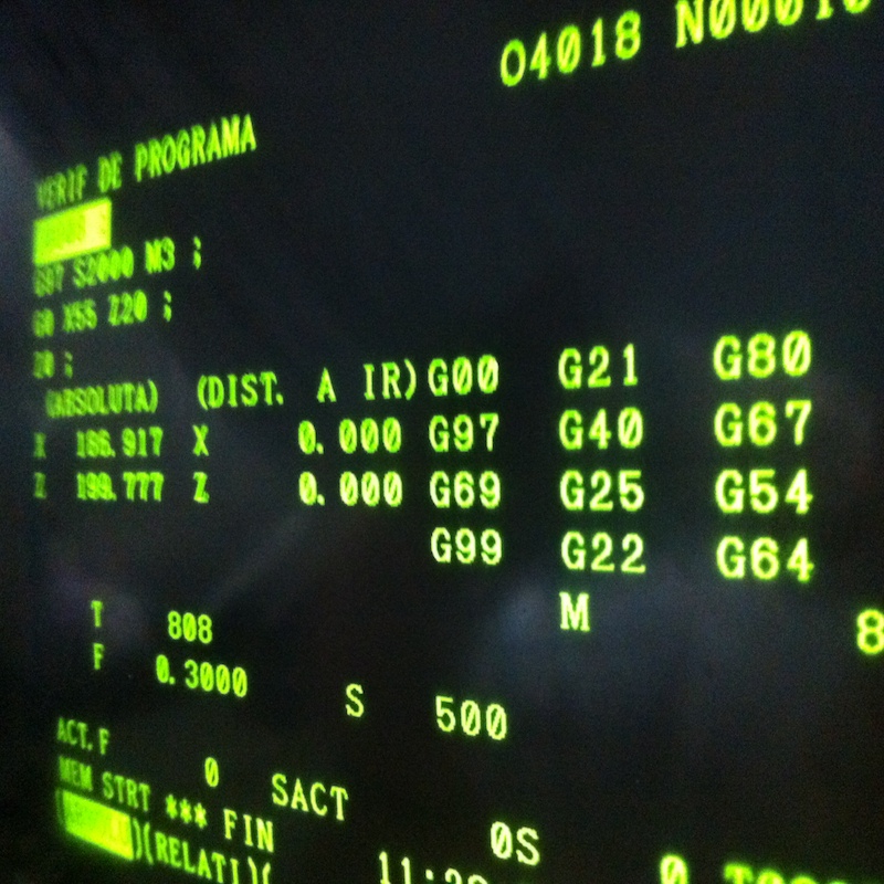 Mecanizado por Control Numérico