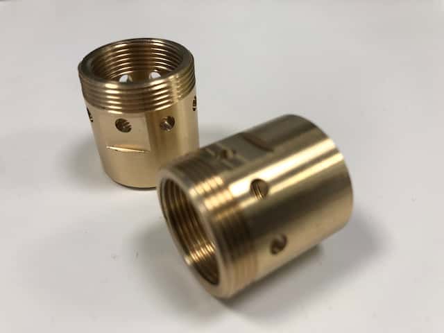 Mecanizado de piezas de latón 4