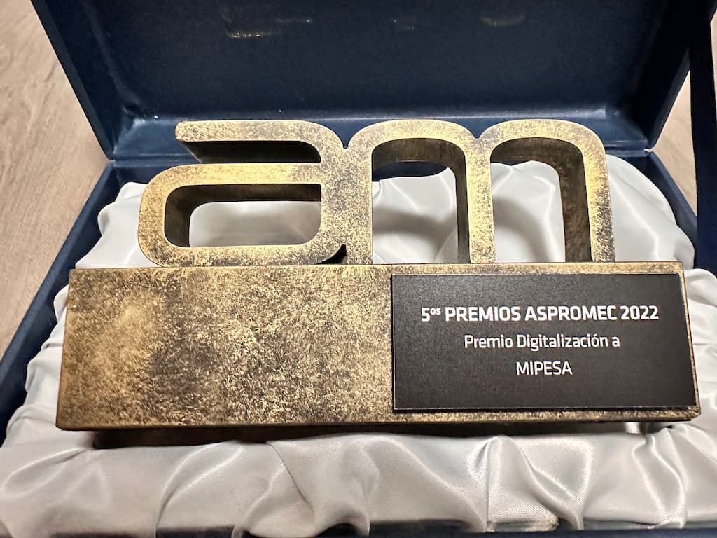Premio Aspromec a la transformación digital