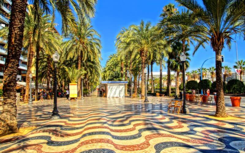 Explanada de España en Alicante