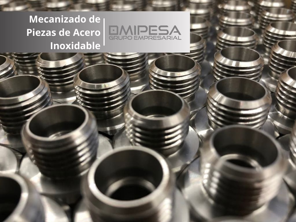 Mecanizado de piezas en acero inoxidable