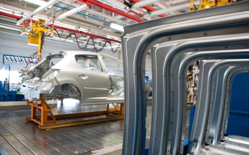 corte de chapa por láser​ en automoción