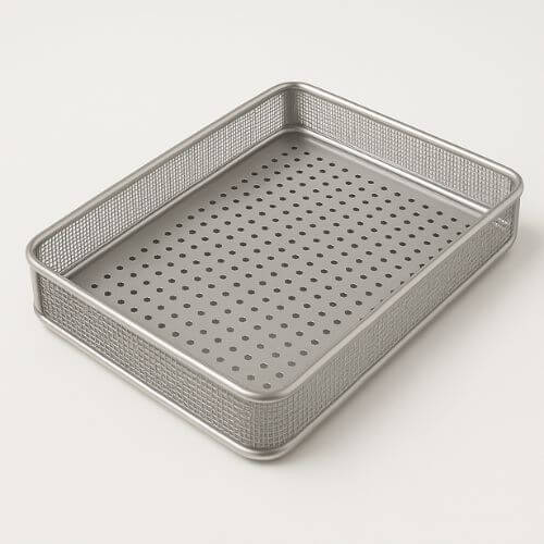 Bandejas metalicas para esterilizacion