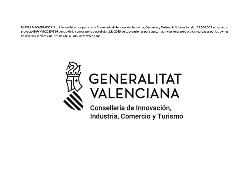 SUBVENCIÓN INPYME/2025/396 1