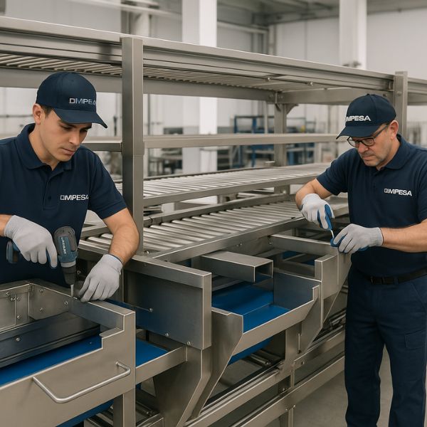 fabricación y montaje en el sector hortofrutícola