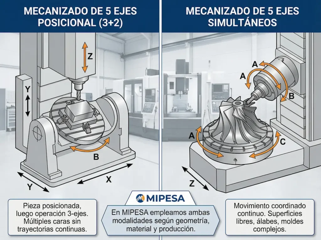Mecanizado de 5 ejes 2