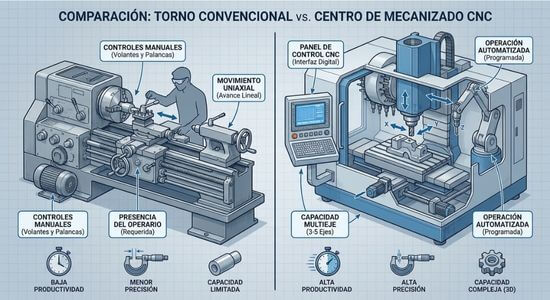 Máquinas herramienta de mecanizado: clasificación completa y usos 2