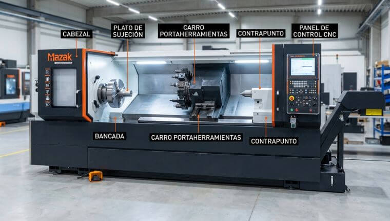 Qué es un torno y para qué se utiliza en la industria 3